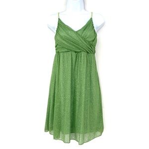 vintage‎ Y2K mini dress green Self Esteem M
